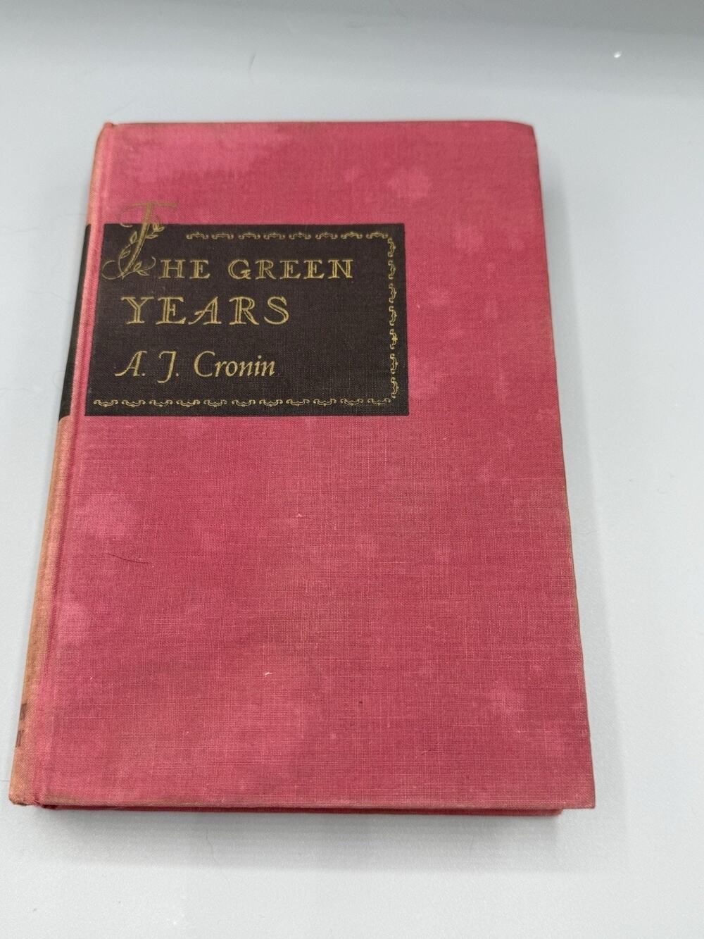 The Green Years A.J. Cronin 1944 Hardcover Little Brown Early Printing Vintage